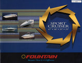 Fountain 1998 Sport Cruisers Brochure