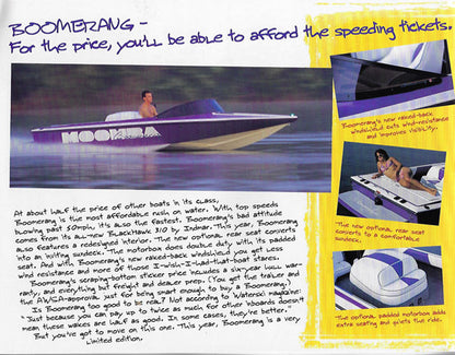Moomba 1998 Brochure