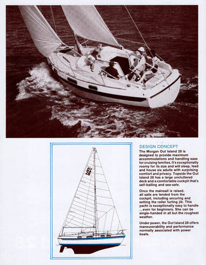 Morgan 28 Out Island Brochure