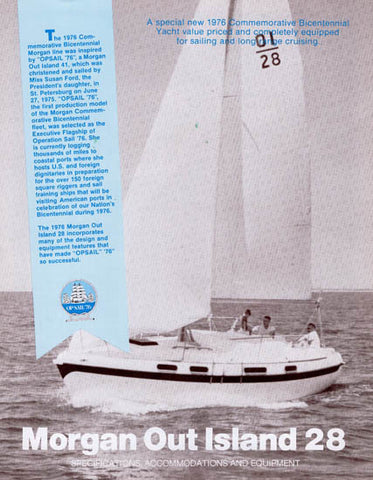 Morgan 28 Out Island Brochure