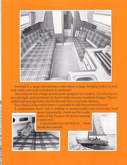 Pearson 30 Brochure