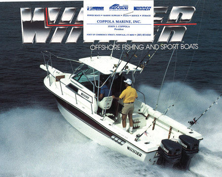 Winner 1980s Fishing Boats Brochure