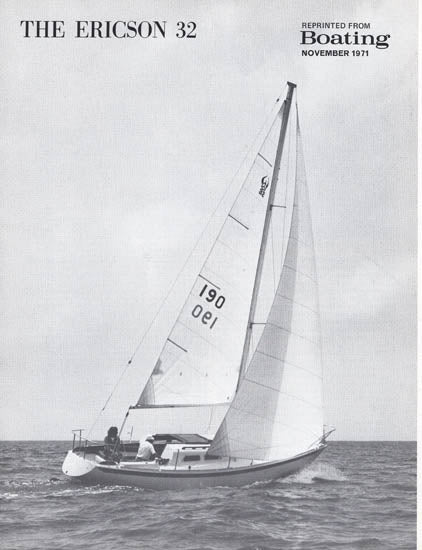 Ericson 32 Boating Magazine Reprint Brochure