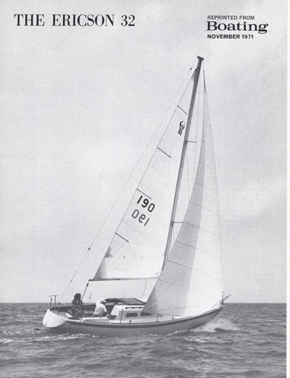 Ericson 32 Boating Magazine Reprint Brochure