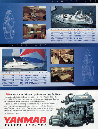 Hunter 1997 Brochure