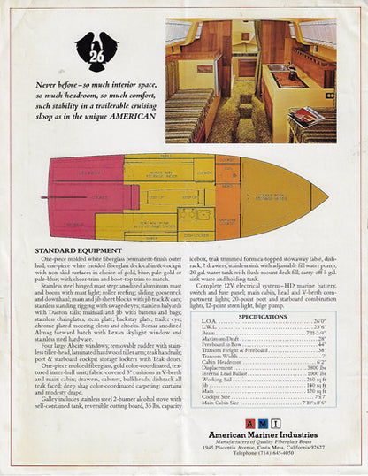 American 26 Brochure