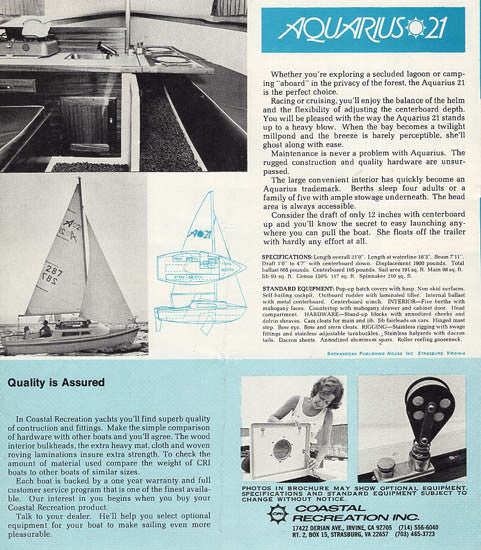 Coastal Recreation 1976 Brochure