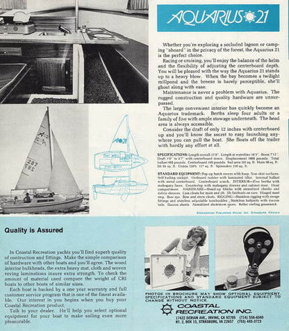 Coastal Recreation 1976 Brochure