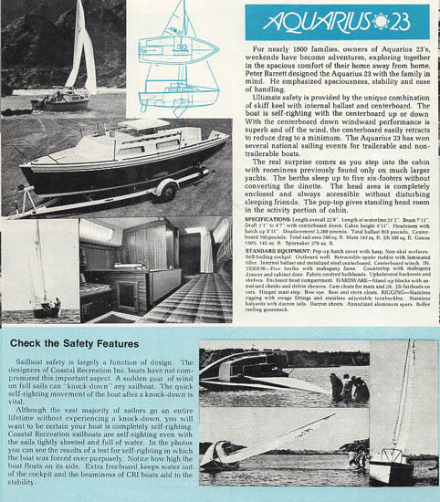 Coastal Recreation 1976 Brochure