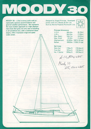 Moody 30 Brochure