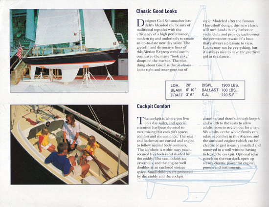 Alerion Express 20 Brochure