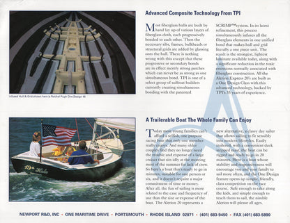Alerion Express 20 Brochure