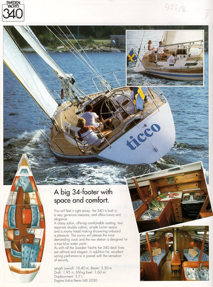 Sweden 1993 Brochure