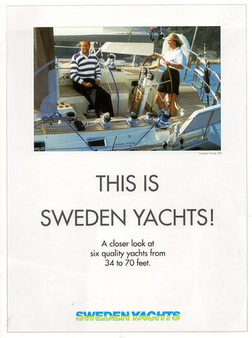 Sweden 1993 Brochure