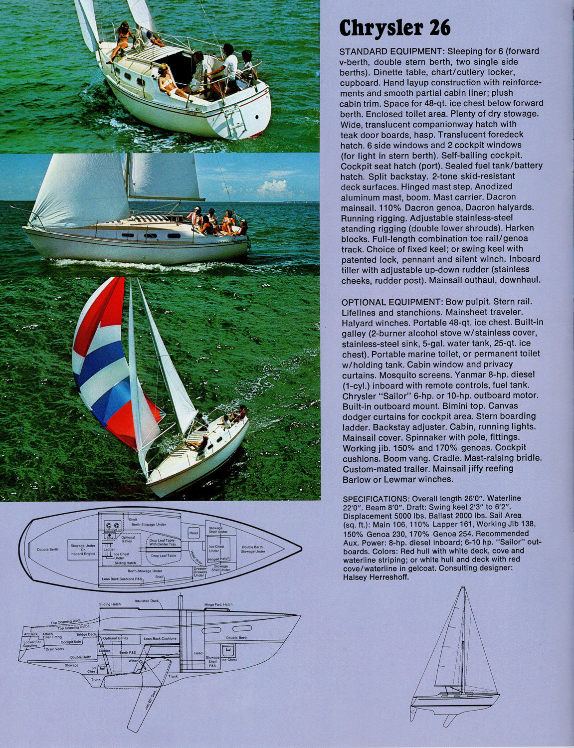 Chrysler 1977 Sailboat Brochure