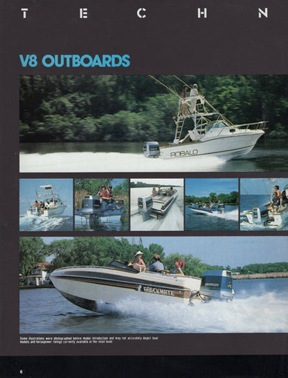 Evinrude 1985 Outboard Brochure