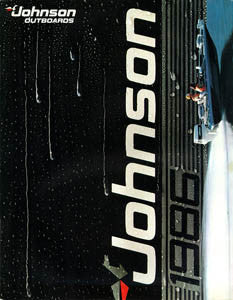 Johnson 1986 Outboard Brochure