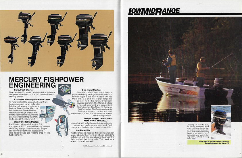 Mercury 1984 Outboard Brochure