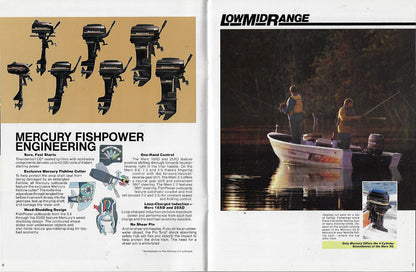 Mercury 1984 Outboard Brochure