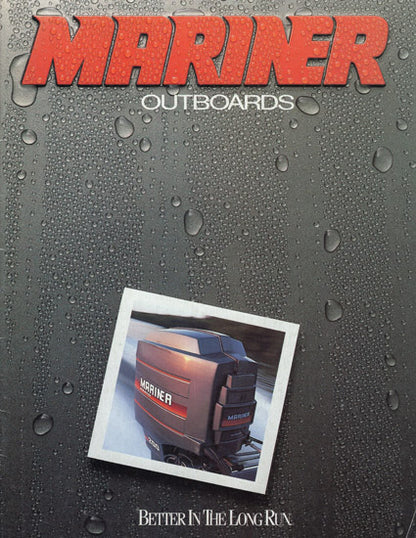 Mariner 1987 Outboard Brochure