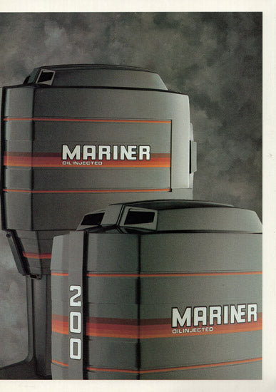 Mariner 1987 Outboard Brochure