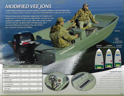 Misty Harbor 2008 Ultracraft Fishing Brochure