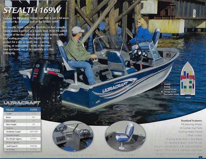 Misty Harbor 2008 Ultracraft Fishing Brochure