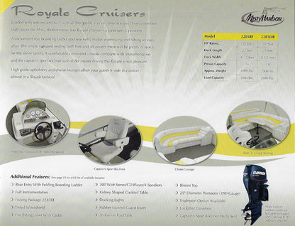 Misty Harbor 2008 Pontoon Brochure