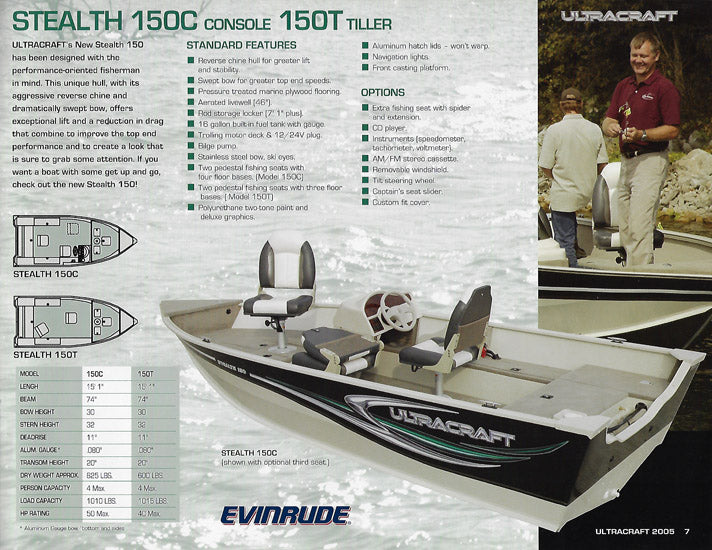 Misty Harbor 2005 Ultracraft Fishing Brochure