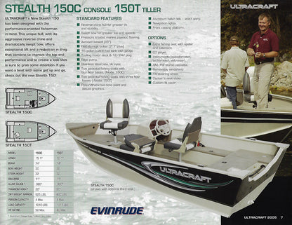 Misty Harbor 2005 Ultracraft Fishing Brochure