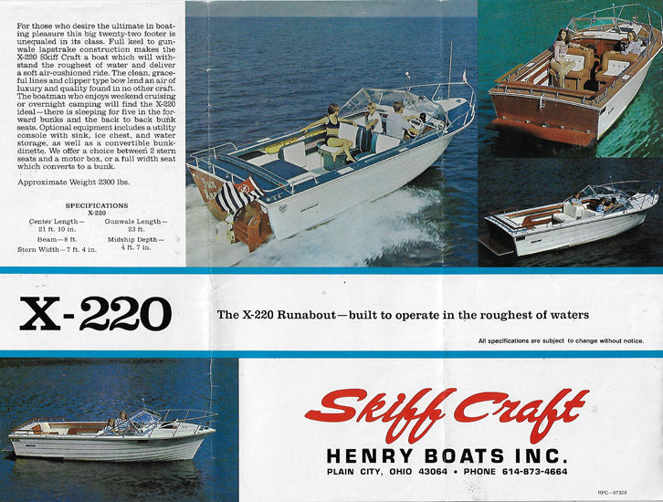 Skiff Craft 1980s Brochure