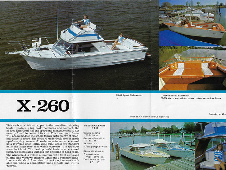 Skiff Craft 1980s Brochure