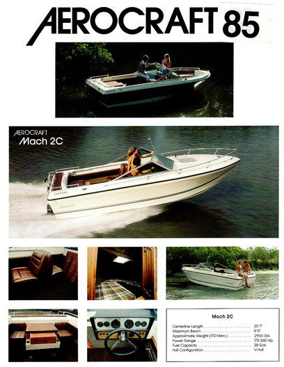 AeroCraft 1981/85 Brochure
