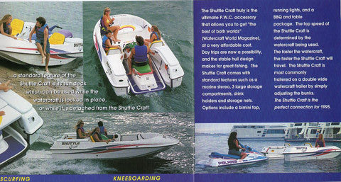 Shuttle Craft PWC 1995 Boat Brochure