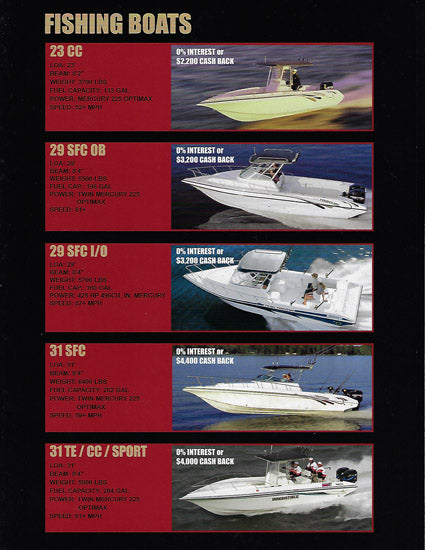 Fountain 2005 Full Line Brochure