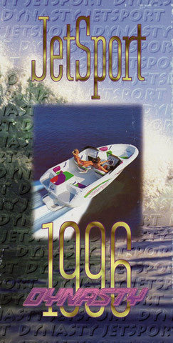 Dynasty 1996 Jetsport Brochure