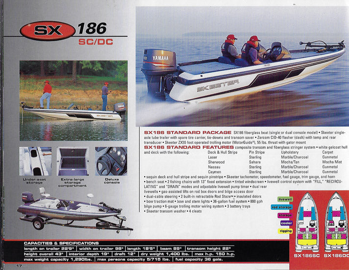 Skeeter 1999 Brochure – SailInfo I boatbrochure.com