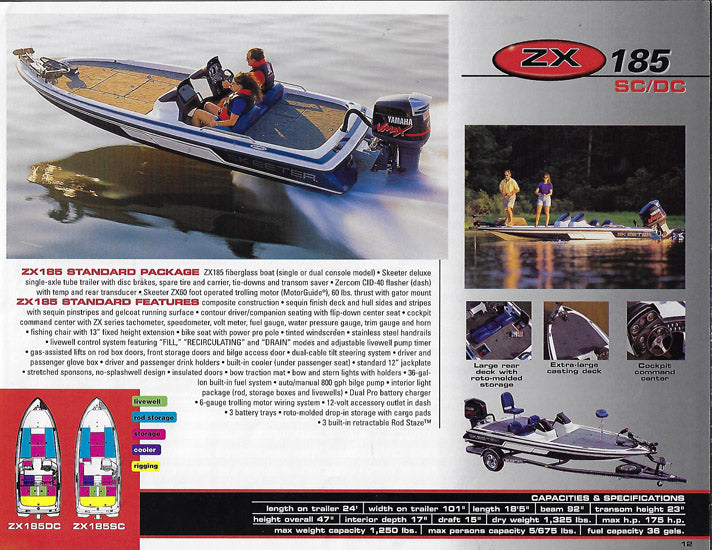 Skeeter 1999 Brochure – SailInfo I boatbrochure.com
