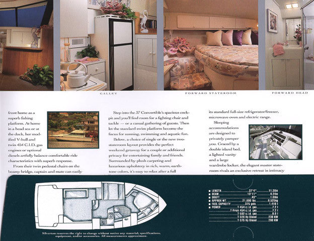 Silverton 37 Convertible Brochure