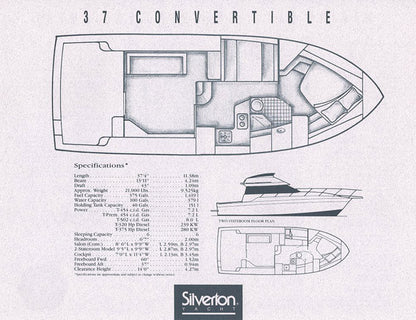 Silverton 37 Convertible Brochure