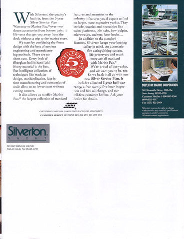 Silverton 1995 Full Line Brochure