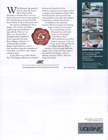 Silverton 1996 Full Line Brochure