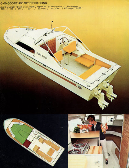 Chrysler 1969 Boats Brochure