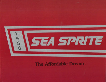 Sea Sprite 1986 Brochure