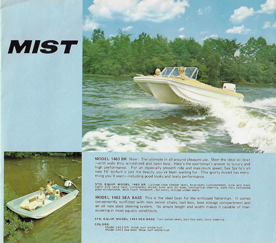 Sea Sprite 1971 Brochure