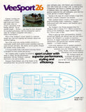 Cruisers VeeSport 26 Series II Brochure