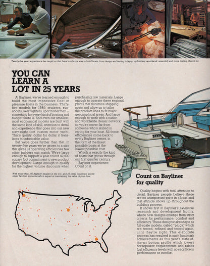 Bayliner 1980 Abbreviated Brochure