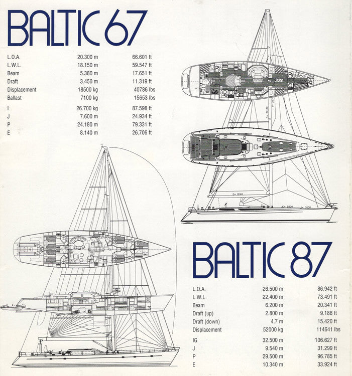 Baltic 1990s Brochure