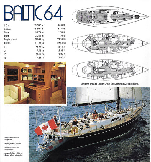 Baltic 1990s Brochure