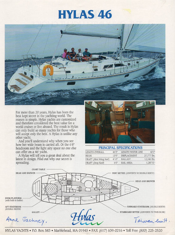 Hylas 46 Brochure